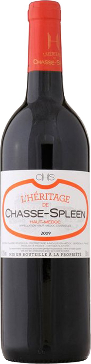 L'Heritage De Chasse Spleen 0,75 л