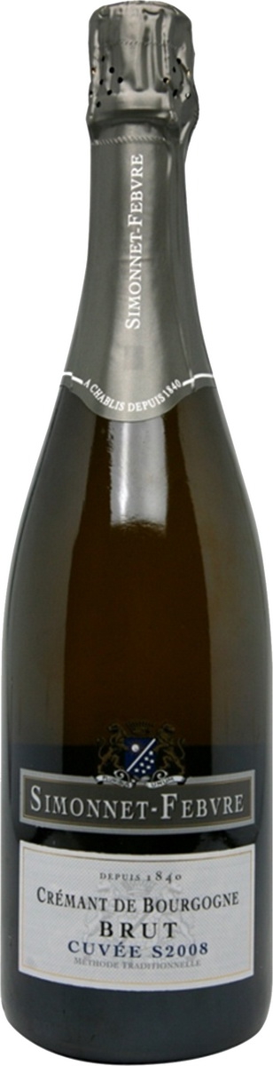 Simonnet-Febvre Cremant de Bourgogne Brut Cuvee S 0,75 л