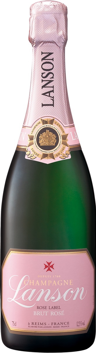 Champagne Lanson Rose Label Brut 0,75 л